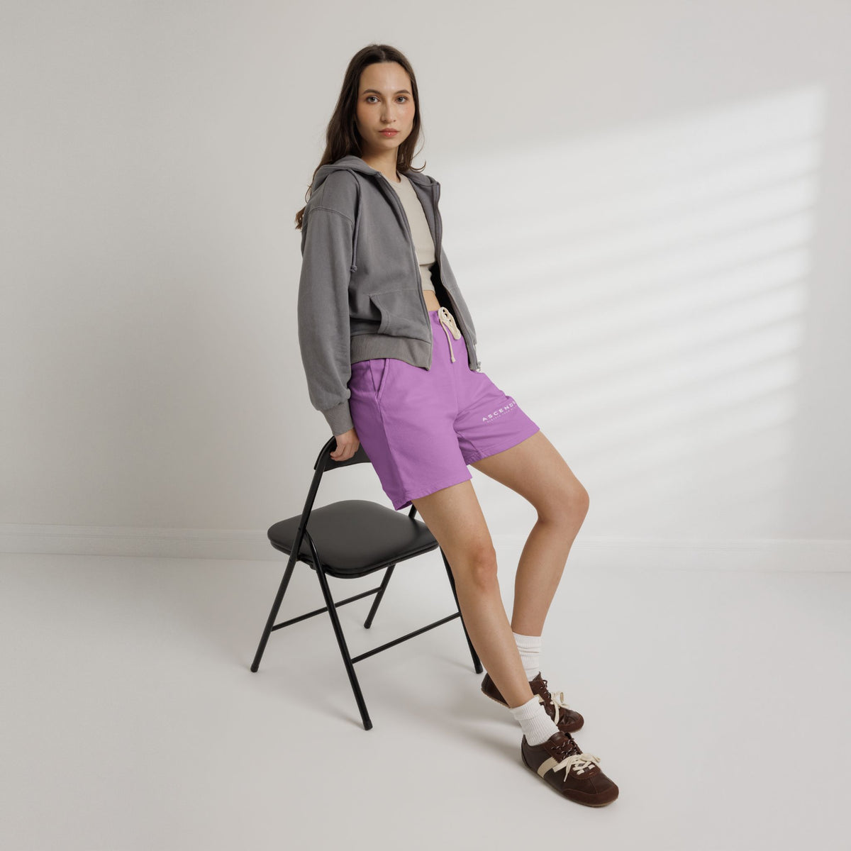 ASCENDR LIGHTWEIGHT SWEAT SHORTS (UNISEX)
