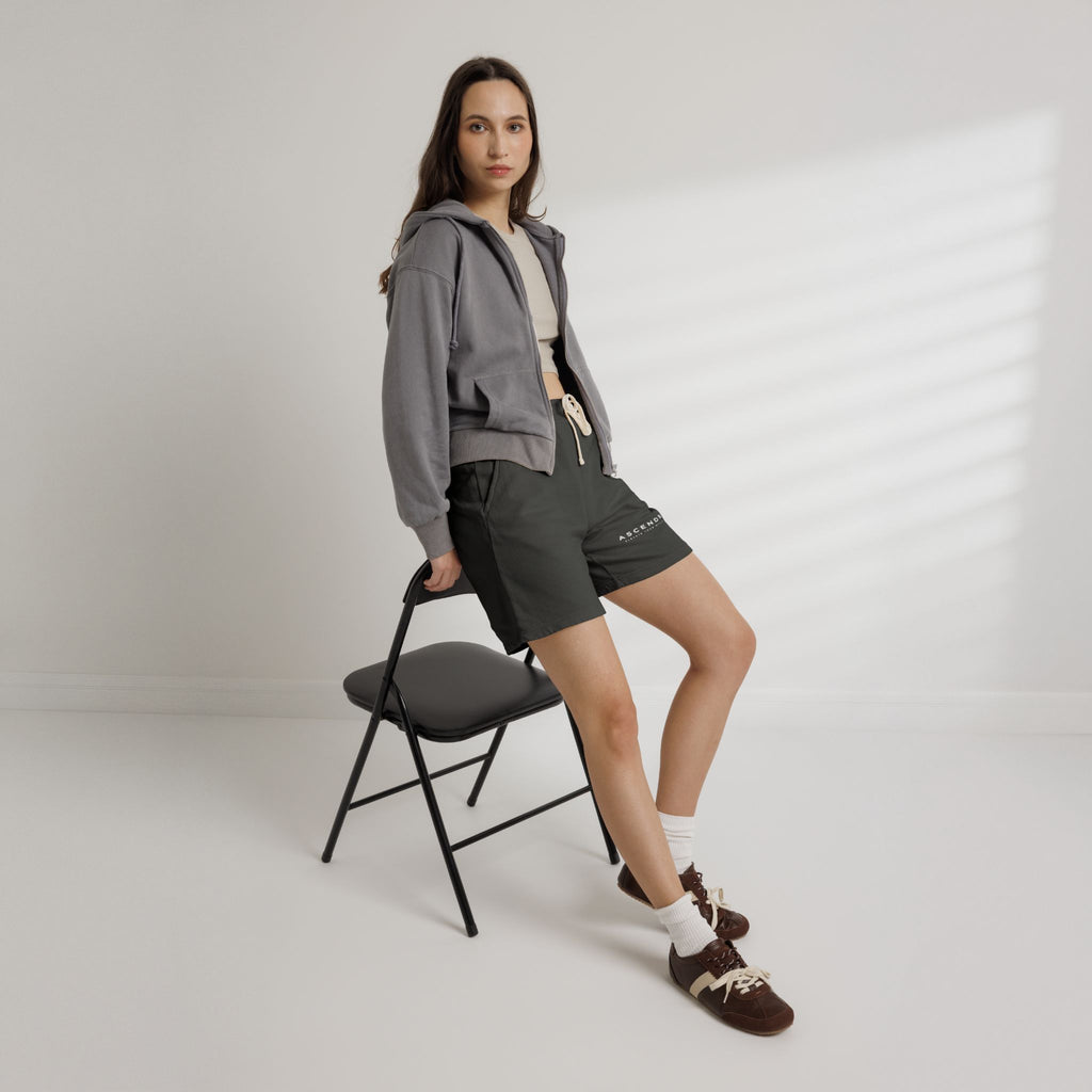 ASCENDR LIGHTWEIGHT SWEAT SHORTS (UNISEX)
