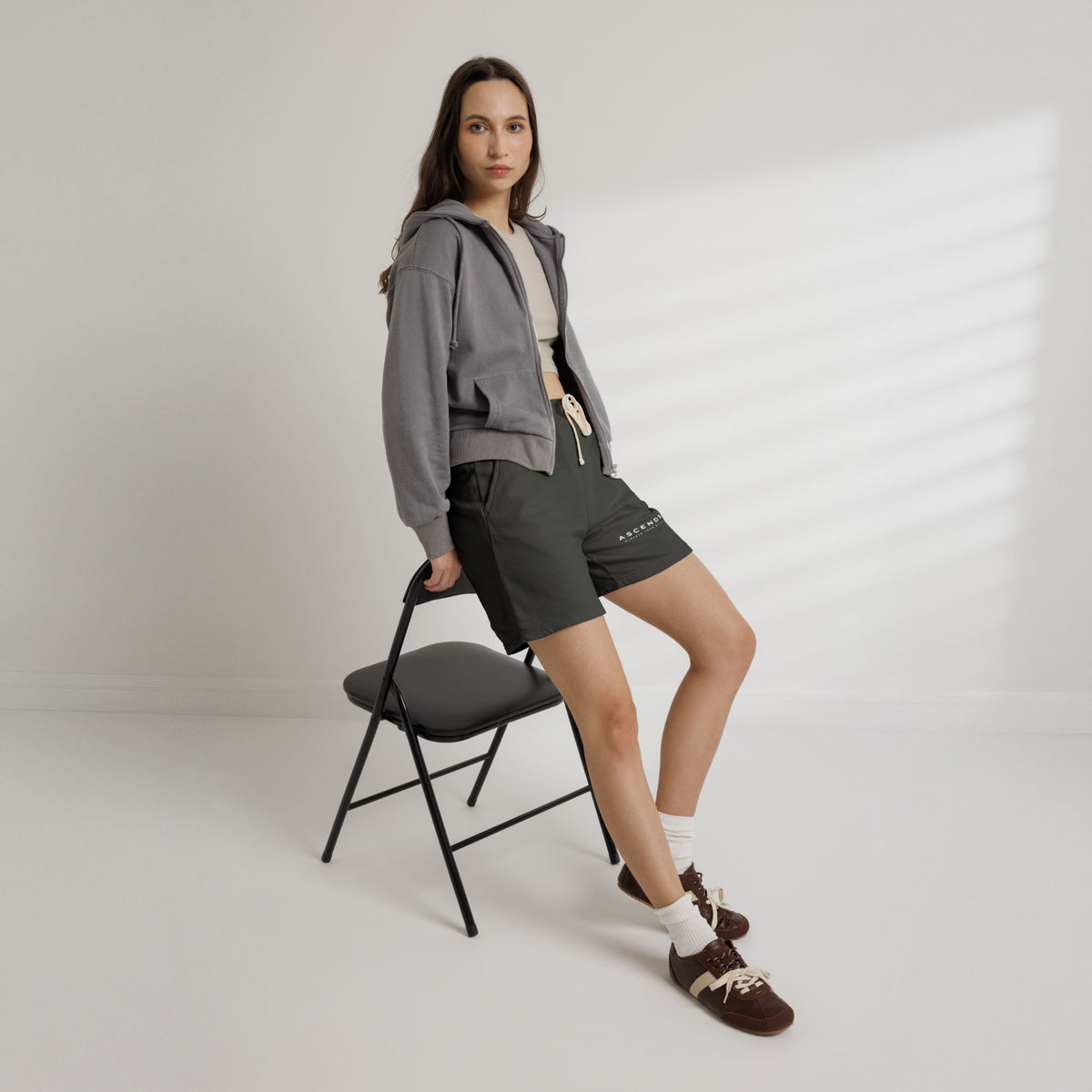 ASCENDR LIGHTWEIGHT SWEAT SHORTS (UNISEX)
