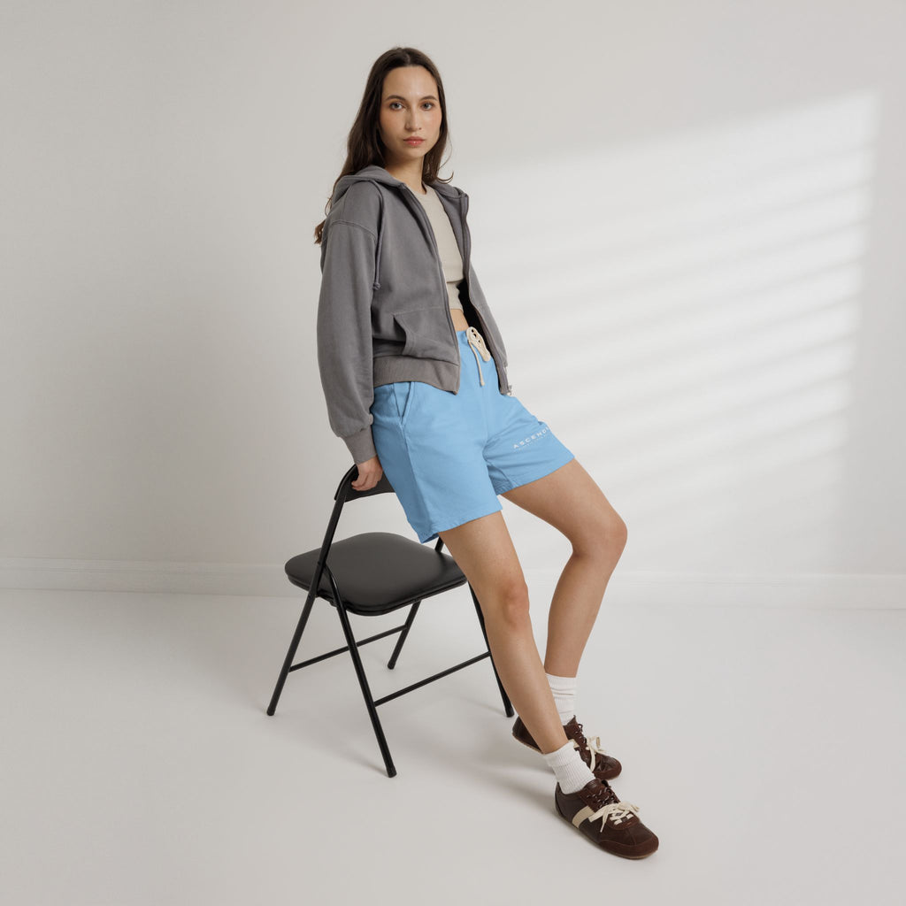 ASCENDR LIGHTWEIGHT SWEAT SHORTS (UNISEX)